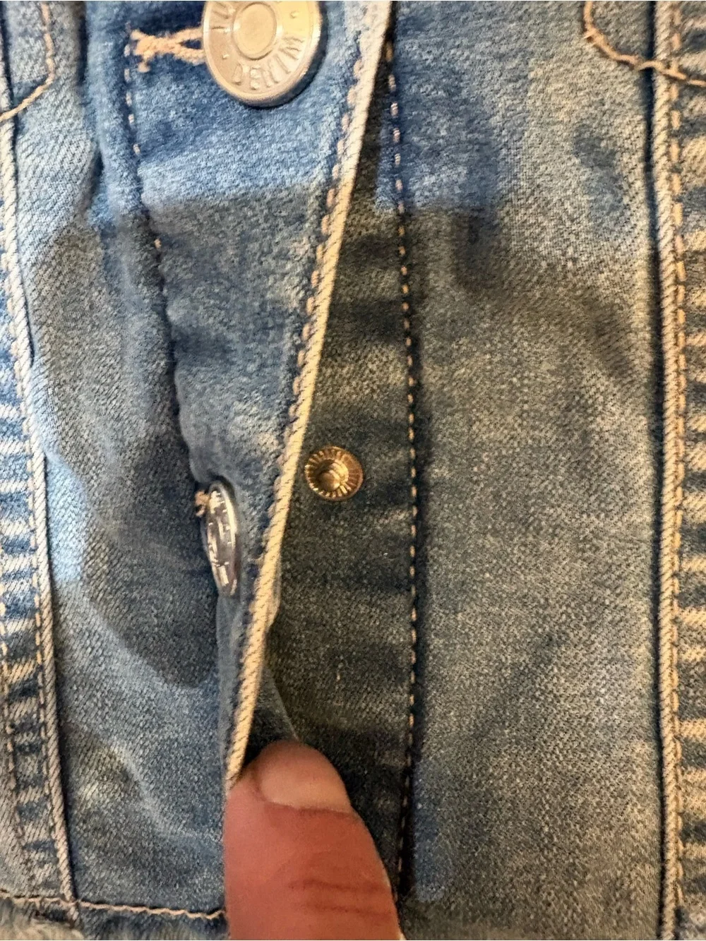 🍬Justice Denim Jacket with Hood